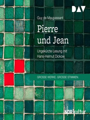 cover image of Pierre und Jean